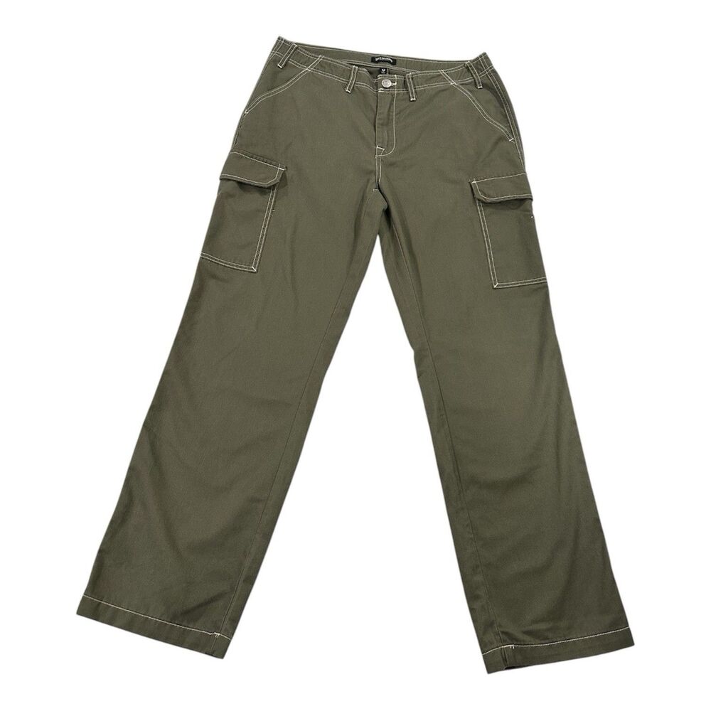 True Religion Men's Baggy Cargo Pants Kalamata Green Style 108335 Size 33